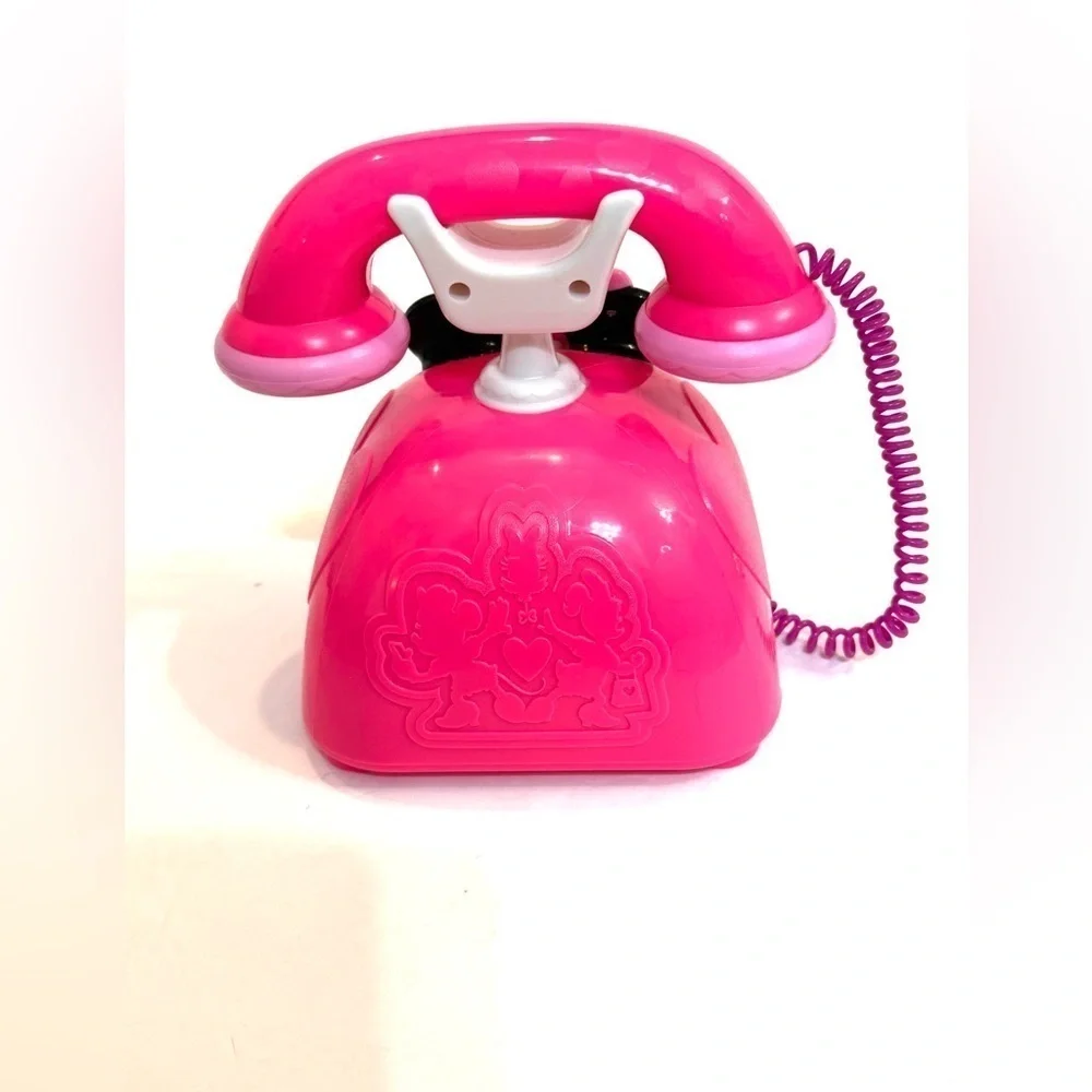 Just Play Disney Minnie Mouse Daisy Duck Happy Helpers Phone, Pink Toy Phone